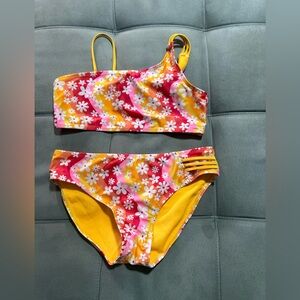 Breaking Waves Girl's Bikini Set